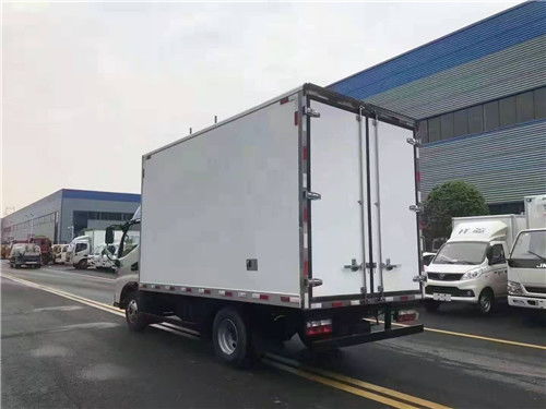 國(guó)六江淮駿鈴V5冷藏車(chē) 150馬力大馬力發(fā)動(dòng)機(jī)，高效冷鏈運(yùn)輸新選擇